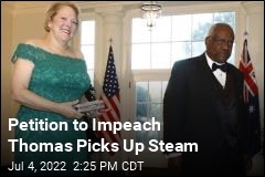 Petition to Impeach Thomas Tops 1M Signatures