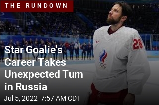 Star Goalie&#39;s Career Takes Unexpected Turn in Russia