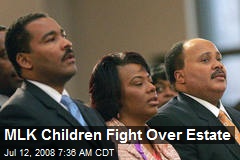 MLK Children Fight Over Estate