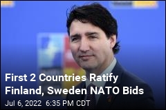 Canada Is First to Ratify Finland, Sweden NATO Bids