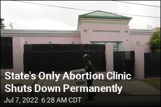 State&#39;s Only Abortion Clinic Shuts Down Permanently