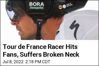 Tour de France Racer Hits Fans, Suffers Broken Neck