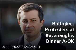 Buttigieg on Protesters at Kavanaugh&#39;s Dinner: A-OK