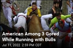 American Among 3 Gored While Running with Bulls