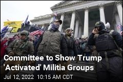Committee to Show Trump &#39;Activated&#39; Militia Groups