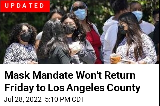 LA County Could Lead Way in Reinstating Mask Mandates