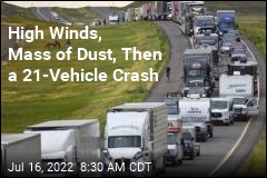 6 Dead After Dust Storm Leads to 21-Vehicle Pileup