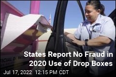 States Report No Fraud in 2020 Use of Drop Boxes