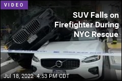 SUV Falls on Firefighter During NYC Rescue