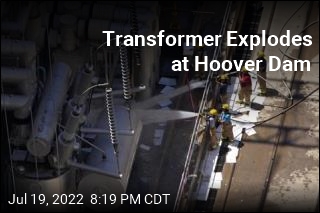 Transformer Explodes at Hoover Dam