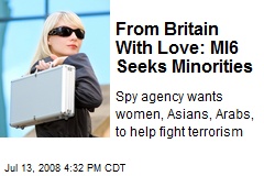 From Britain With Love: MI6 Seeks Minorities