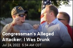 Congressman&#39;s Alleged Attacker Blames Whiskey
