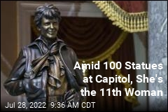 Amid 100 Statues at Capitol, She&#39;s the 11th Woman