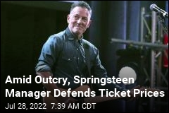 Springsteen Manager Defends High Ticket Prices