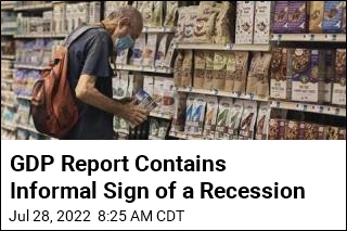 US Economy Shrank for 2nd Quarter in a Row