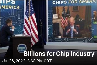 Congress Passes Aid for Chip Production