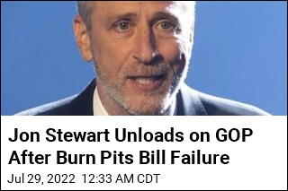 Jon Stewart Unloads on Republicans After Burn Pit Bill Failure