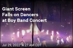 Giant Screen Falls on Dancers at Hong Kong Concert
