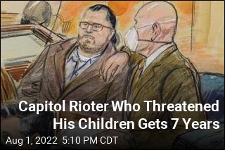 Capitol Rioter Who Threatened His Children Gets 7 Years