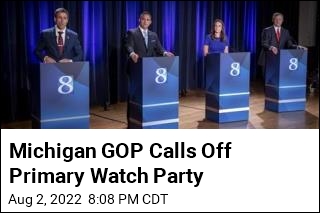 After Threat, Michigan GOP Cancels Primary Watch Party