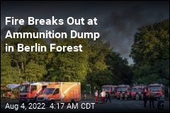 Blasts at Ammo Dump Sparks Forest Fire in Berlin