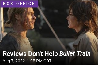 Brad Pitt&#39;s Bullet Train Has Solid but Unspectacular Debut