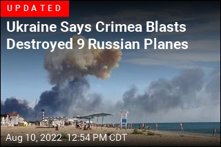 Explosions Rock Russian Base in Crimea