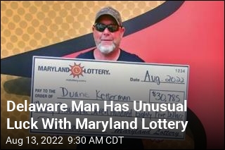 Delaware Man Has Unusual Luck With Maryland Lottery