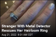 Stranger With Metal Detector Rescues Her Heirloom Ring