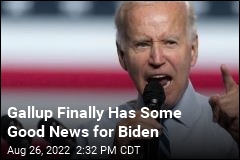 Gallup Finally Has Some Good News for Biden