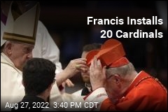 Francis Installs 20 Cardinals
