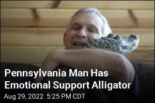 Pennsylvania Man Has Emotional Support Alligator