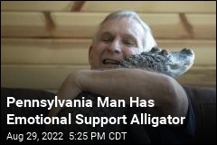 Pennsylvania Man Has Emotional Support Alligator