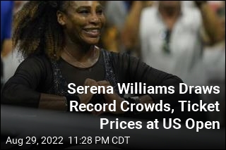 Record-High Crowds, Ticket Prices for Serena at US Open