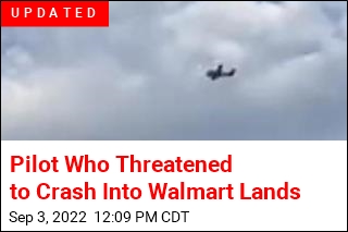Pilot Flying Over Tupelo Threatens to Slam Into Walmart