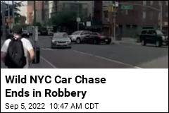 Wild NYC Car Chase Caught on Camera