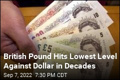 As Truss Takes Charge, Pound Hits Lowest Level Against Dollar Since 1985