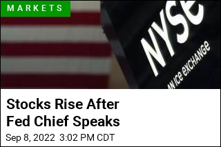 Stocks Rise After Fed Chief Speaks