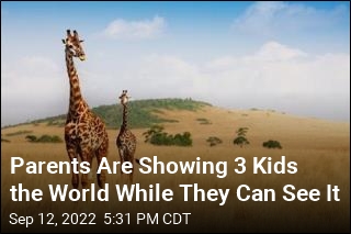 Parents Are Showing 3 Kids the World While They Can See It