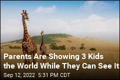 Parents Are Showing 3 Kids the World While They Can See It
