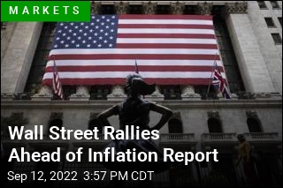 Wall Street Rallies Ahead of Inflation Report