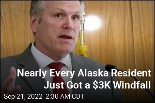 Nearly Every Single Alaskan Just Got a $3K Windfall