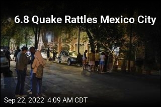 Another Strong Quake Shakes Mexico