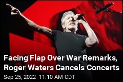 Facing Flap Over War Remarks, Roger Waters Cancels Concerts