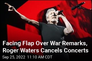 Facing Flap Over War Remarks, Roger Waters Cancels Concerts