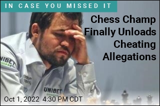 Chess Champ Magnus Carlsen Accuses His Rival of Cheating