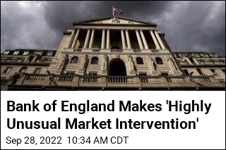 Bank of England Makes &#39;Highly Unusual Market Intervention&#39;