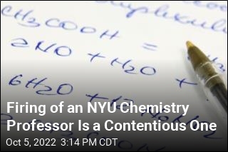 Firing of an NYU Chemistry Professor Is a Contentious One