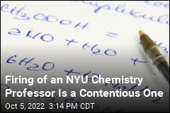 Firing of an NYU Chemistry Professor Is a Contentious One