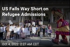 Refugee Admissions Miss White House Target by 80%